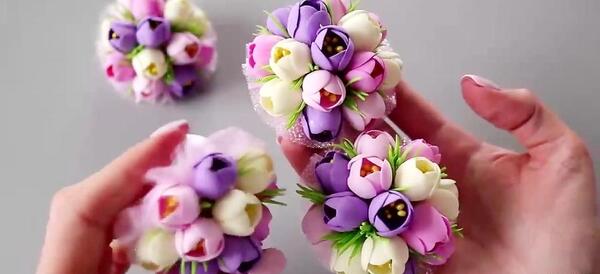 عکس دسته گل فومی