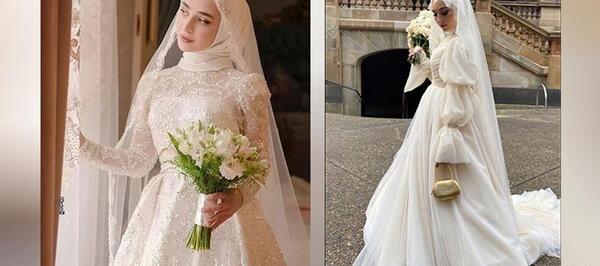 عکس لباس عروس بی حجاب