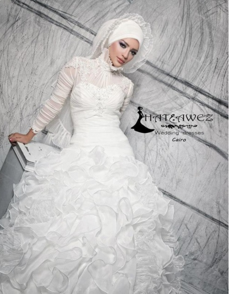 عکس لباس عروس بی حجاب