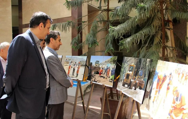 عکس نمایشگاه شیراز