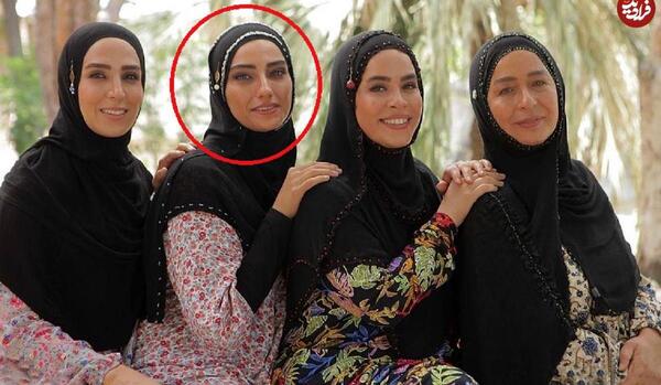 عکس محیا دهقانی با همسرش