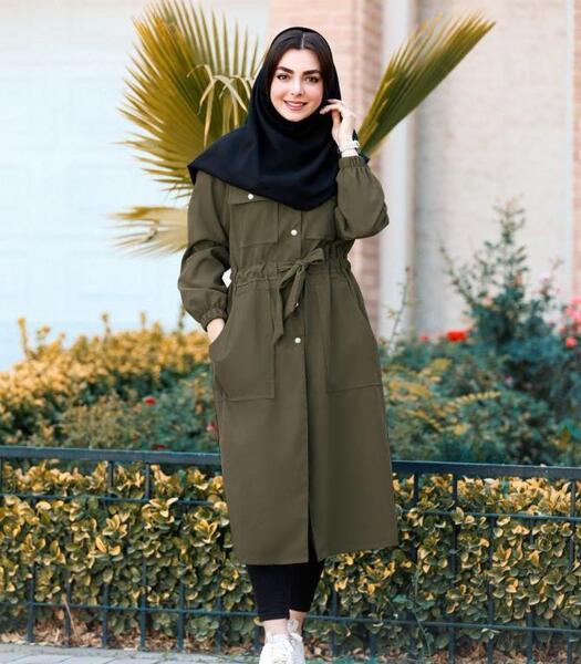 عکس مدل مانتو جدید بلند دخترانه