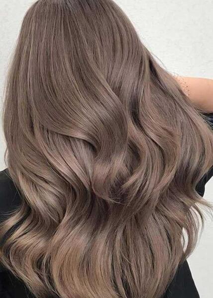 عکس رنگ عسلی تیره