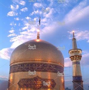 عکس حرم امام رضا خام