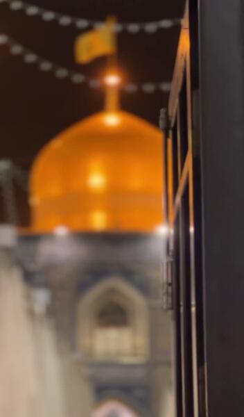 عکس حرم امام رضا خام