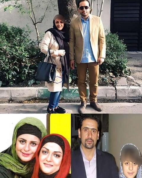 عکسهای فاطیما بهارمست با همسرش