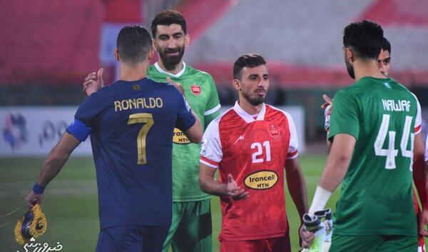 عکس رونالدو خفن در پرسپولیس