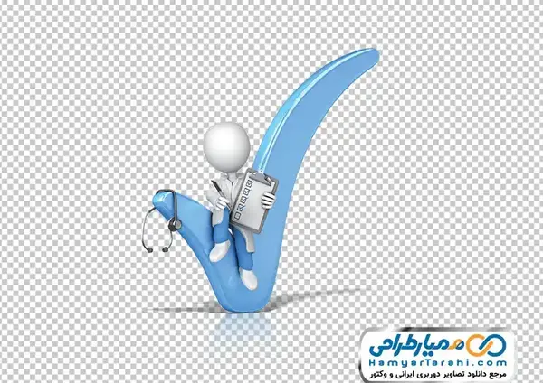عکس سه بعدی آدمک