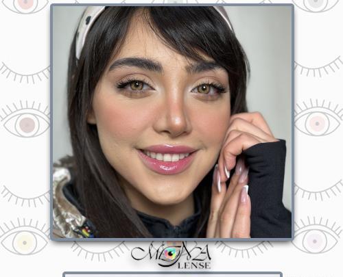 عکس دختر چشم طوسی برای پروفایل