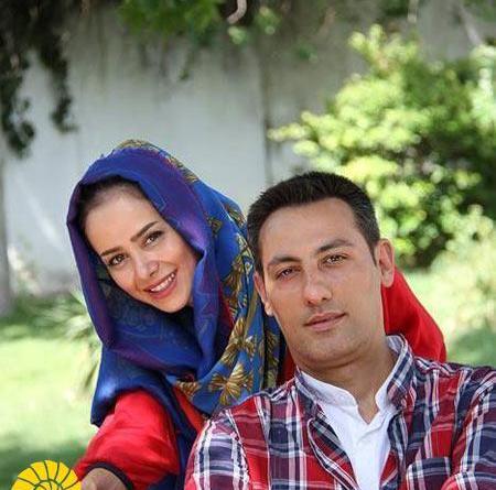عکس الناز حبیبی و شوهرش
