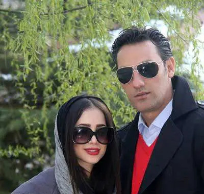 عکس الناز حبیبی و شوهرش