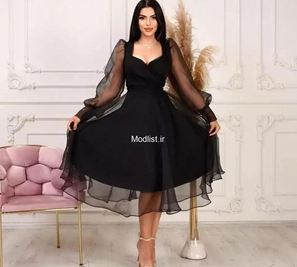 عکس لباس مجلسی شیک عروسکی دخترانه مدل جدید
