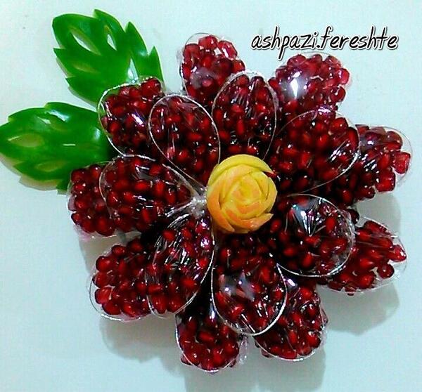عکس انار شب یلدا