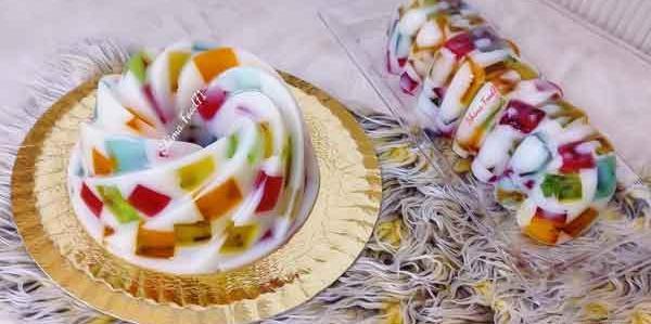 عکس ایده برای ژله خرده شیشه