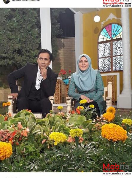عکس مجری زن و شوهر شبکه خبر