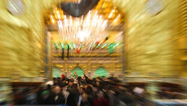 عکس حرم امام حسین و حضرت عباس در کنار هم