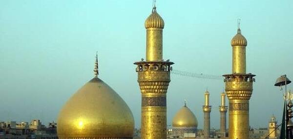 عکس حرم امام حسین و حضرت عباس در کنار هم