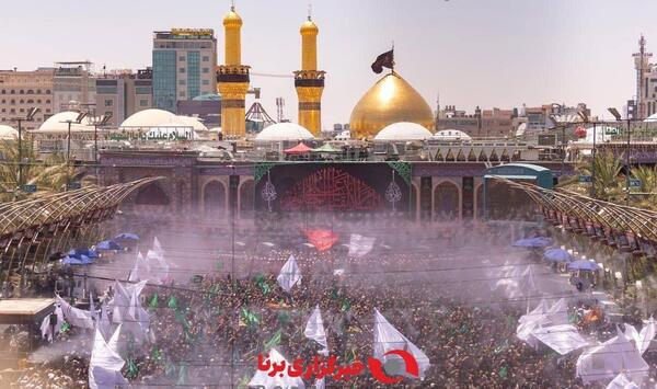عکس بین الحرمین در روز عاشورا