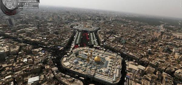 عکس بین الحرمین در روز عاشورا