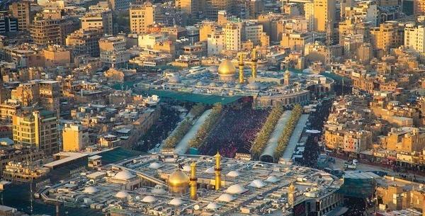 عکس بین الحرمین در روز عاشورا