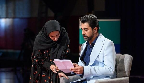 عکس مجری چهل تیکه