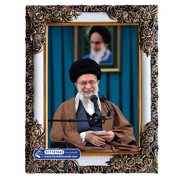 عکس رهبری زمینه مشکی
