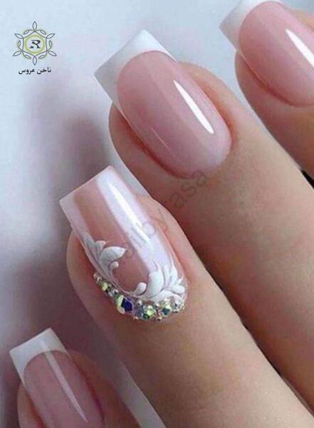 عکس مدل طرح ناخن عروس جدید