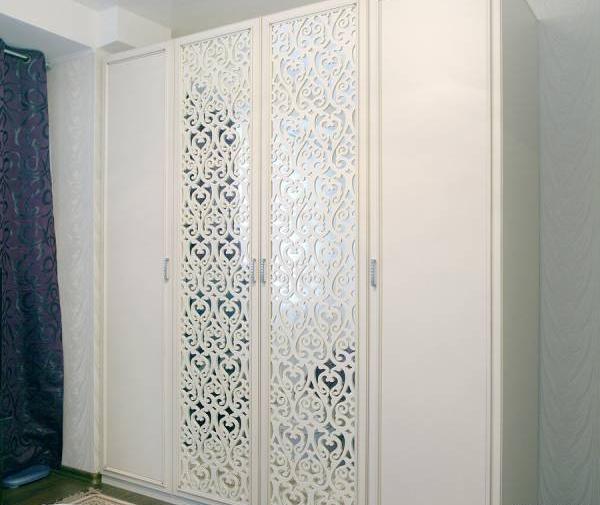 عکس کمد دیواری با آینه
