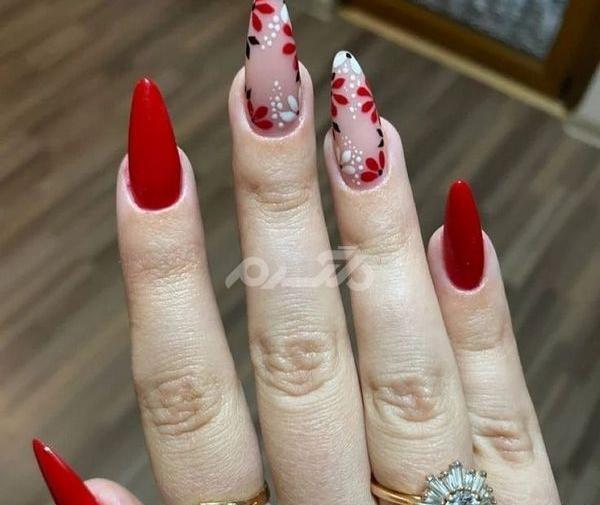 عکس مدل ناخن جدید رنگ سال ۱۴۰۱