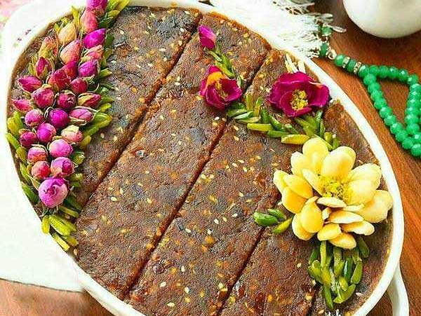 عکس تزیین حلوا عروسی