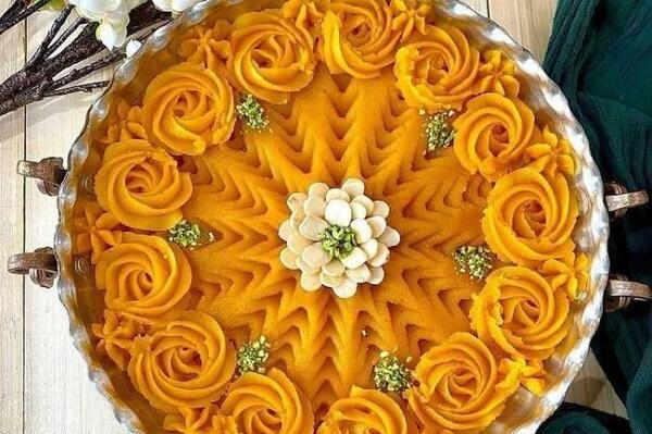 عکس تزیین حلوا عروسی