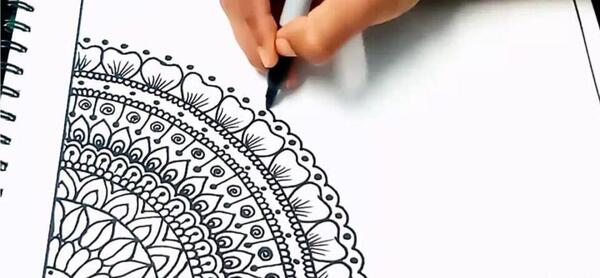 عکس نقاشی ساده قصر