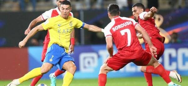 عکس رونالدو و مسی در پرسپولیس