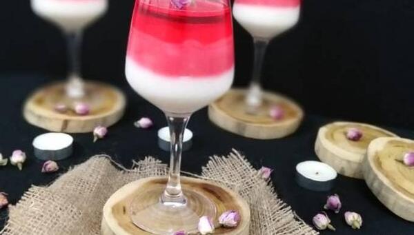 عکس ژله با فرنی