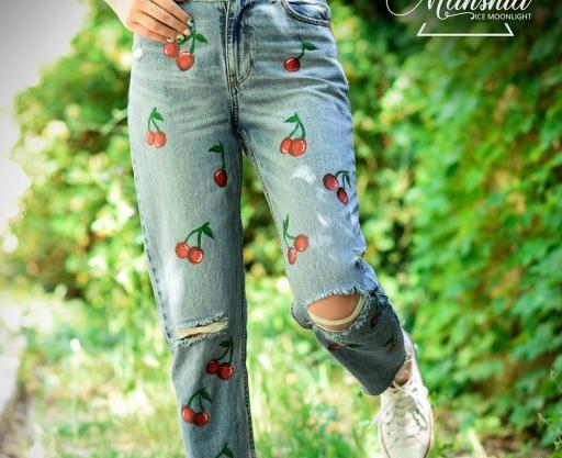 عکس شلوار نقاشی