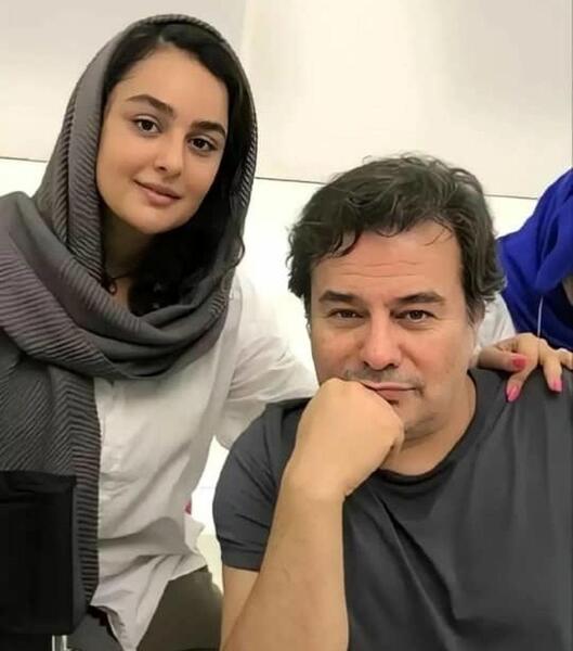 عکس همسر واقعی مهراب قاسم خانی