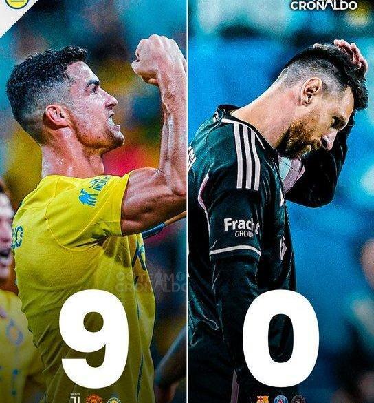 عکس تیم رونالدو و مسی