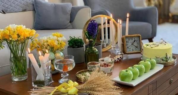 عکس ایده هایی برای سفره هفت سین