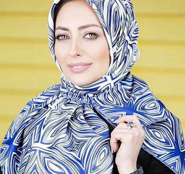 عکس های روسری آبی