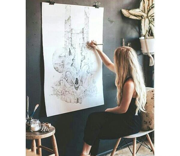 عکس پروفایل دخترونه طراحی