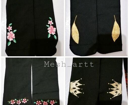 عکس نقاشی ساده جوراب