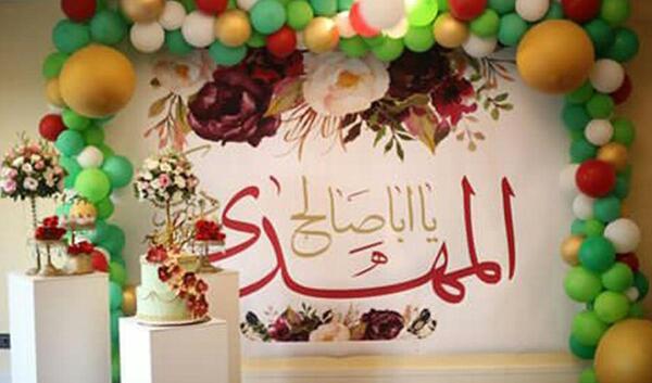 عکس تزیینات نیمه شعبان