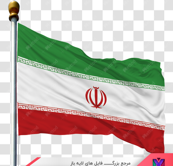 عکس تصویر پرچم ایران نقاشی