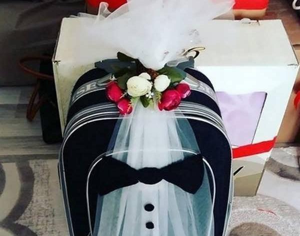عکس چمدون داماد