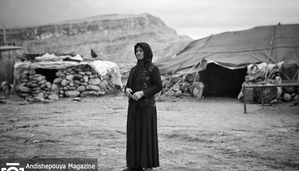 عکس سیاه چادر قشقایی