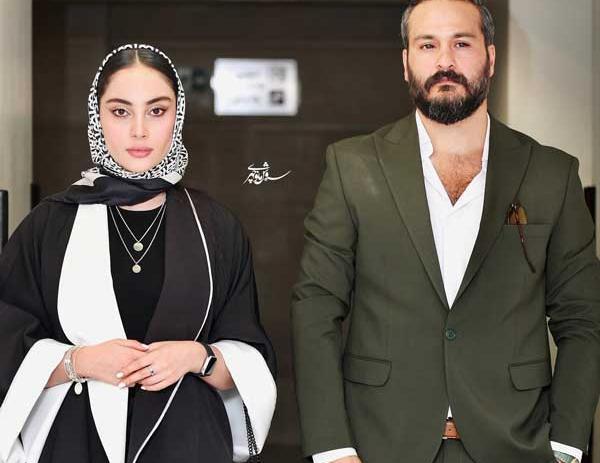 عکس مهسا باقری و همسرش