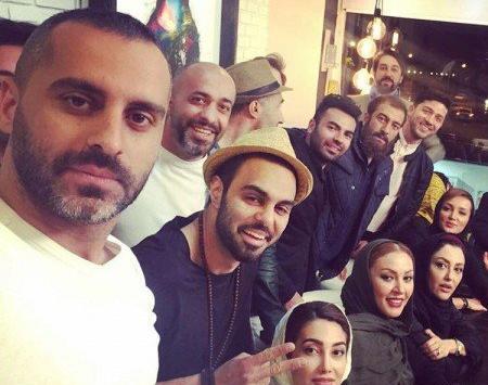 عکس مهسا باقری و همسرش
