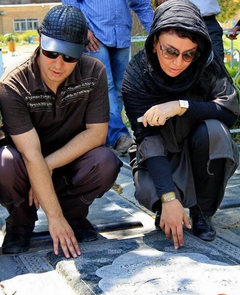 عکس مهسا باقری و همسرش