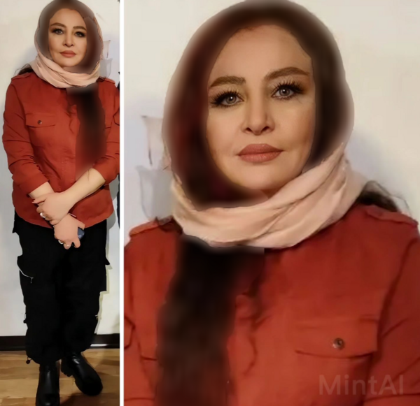 عکس مهسا باقری و همسرش