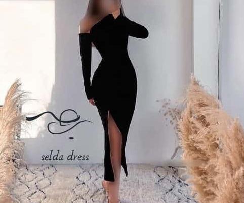 عکس لباس مجلسی کوتاه سیاه